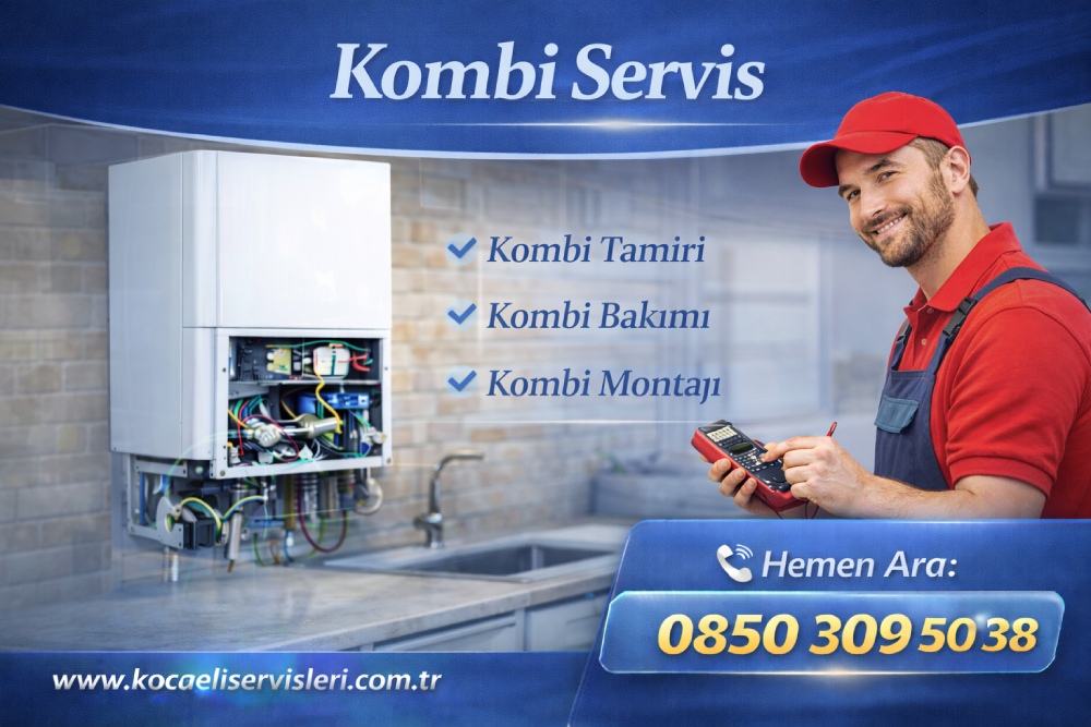 Kocaeli Buderus kombi servisi teknisyen bakım ve kontrol görseli
