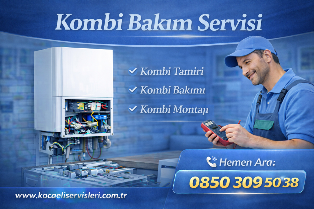 Kocaeli Buderus kombi bakım servisi teknisyen kontrol görseli